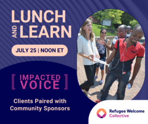 Impacted Voice: Clients Paired with Community Sponsors