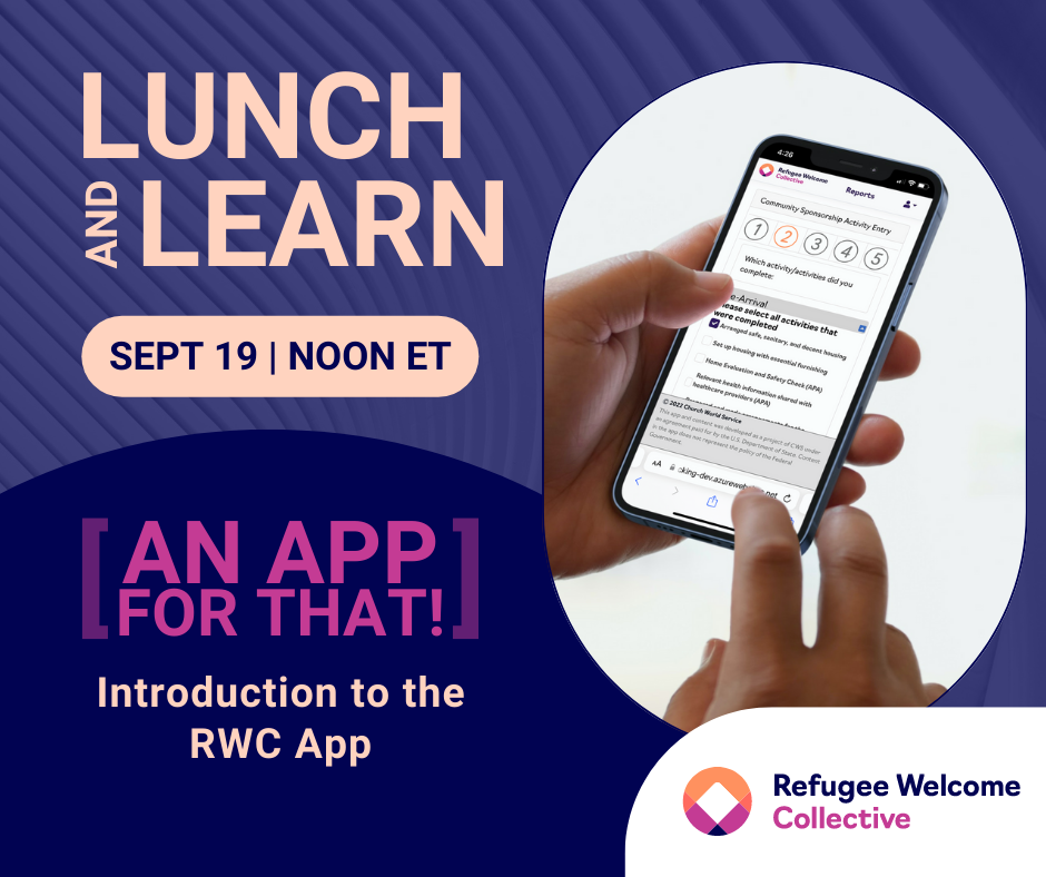An App for That! Introduction to the RWC App